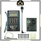 5 полосный эквалайзер для акустической гитары предусилитель пренер-ПМ 5-полосный эквалайзер Эквалайзер датчик тюнер ЖК-дисплей с микрофоном синий комплект