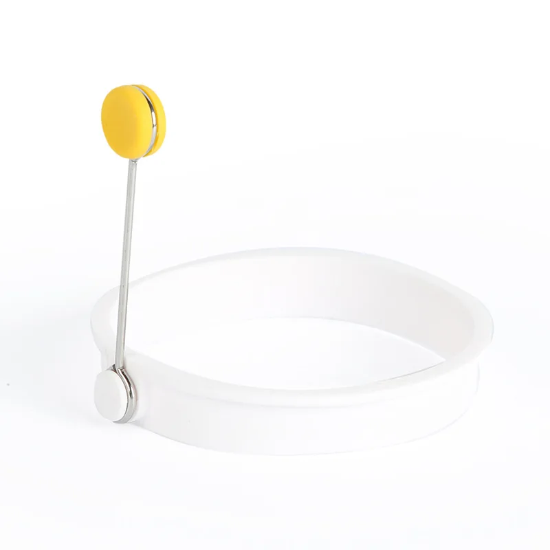 

Boiled Egg Cook Round Silicone Omelette Two-ear Round Omelette Sun Model Tool