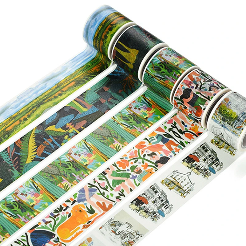 1 шт. бумажные японские Маскировочные ленты для украшения парфюмерии | Канцтовары