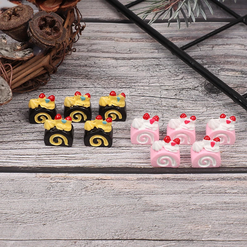 5 шт. искусственные пирожные для кукольного домика |