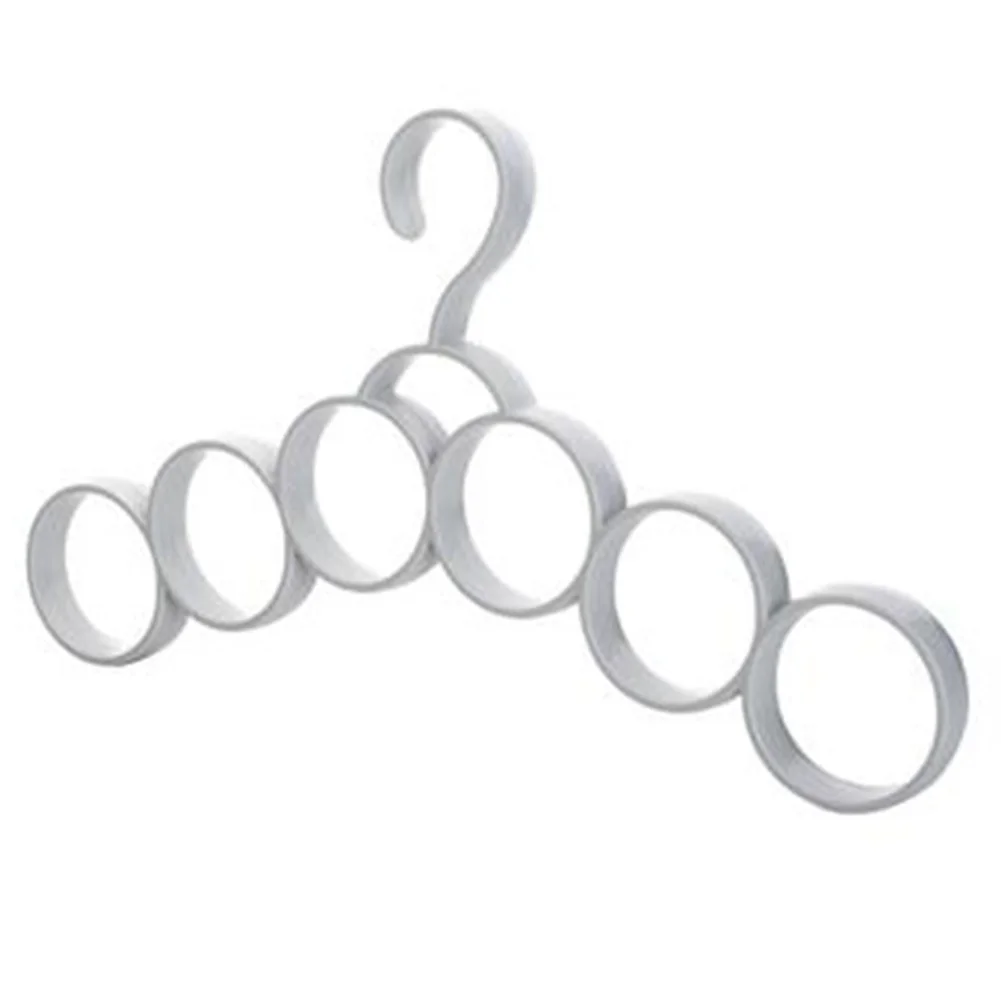 6 отверстий шкаф Органайзер ремень галстук Экономия пространства дома PP шарф