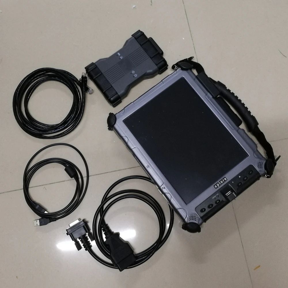 Полный набор MB Star C6 SD c6 X-entry DOIP с использованным ноутбуком OBD2 диагностическое