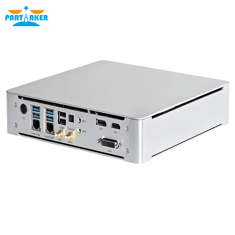 Verkauf Teilhaftig Mini PC Intel I7-7820HK 4 Kerne 4K HTPC GTX1650 GDDR5 4GB Gewidmet Karte M.2 NVME 4K Desktop HTPC HDMI 2,0 DP DVI