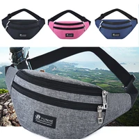 mans womens unisex waist packs fanny pack waterproof phone pocket pouch belt waist bum bag waist sport outdoor casual bag