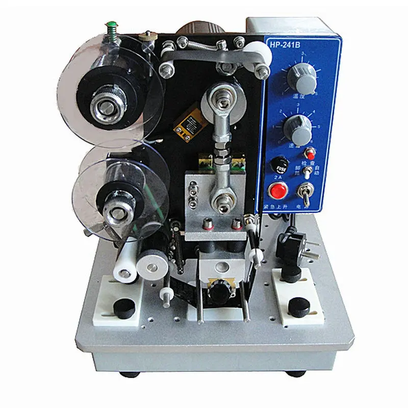 Кодовая машина электрическая полуавтоматическая прямая термолента кодирующая