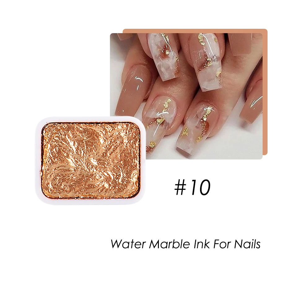 Акварельная краска пигмент для ногтей Блестящий Твердый жемчужный порошок