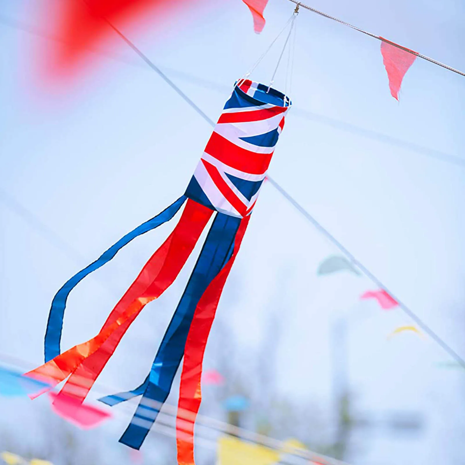 

Outdoor All Weather Measurement Home Vane Windsock Indicator Aviation Monitoring Decoration Kite Hanging Decor Wind Sock