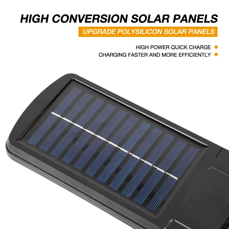 Светодиодный уличный фонарь на солнечной батарее водонепроницаемый настенный