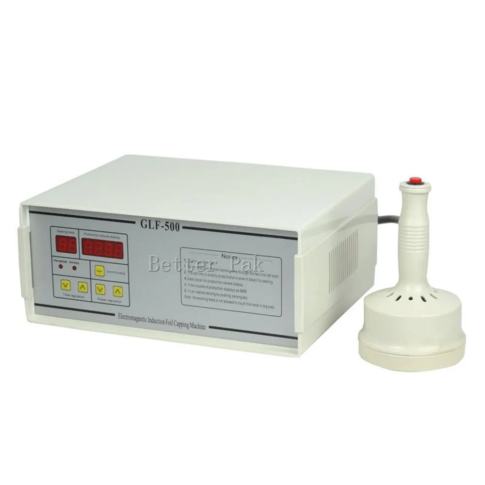 

Устройство для герметизации алюминиевой фольги GLF-500, устройство для герметизации электромагнитной индукции, непрерывный индукционный герметик 110 В/220 В
