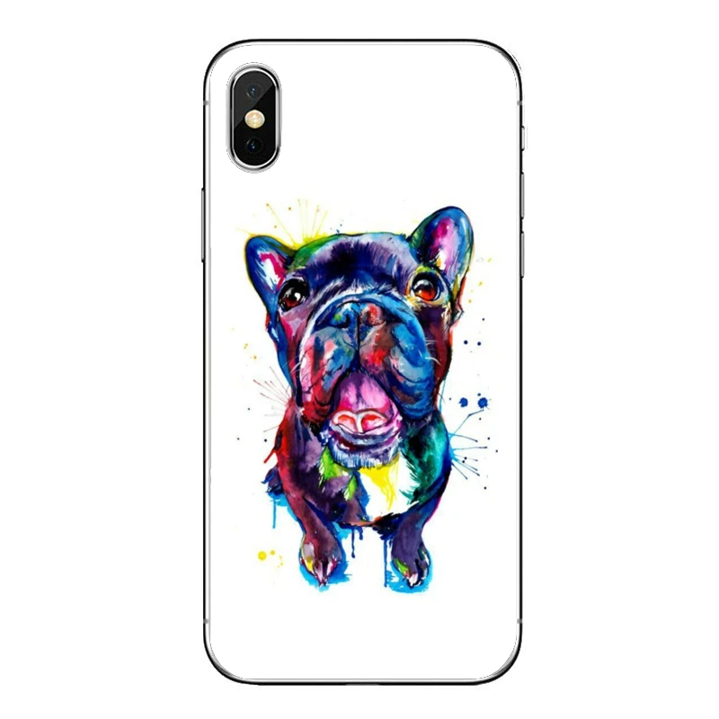 Мягкий чехол с рисунком для Xiaomi Redmi 9T 9C 9A 7 7A K20 6 6A S2 Note 9S 9 8 8T 5A Pro французский бульдог