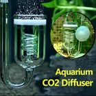 12 шт. Аквариум CO2 диффузор спиральный стеклянный резервуар CO2 распылитель пузырьковый распылитель реактор соленоидный регулятор мох для растений 60  300L