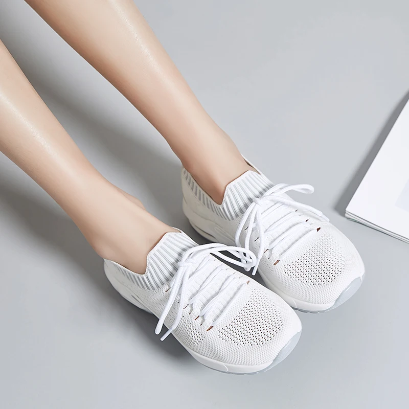 Женские кроссовки для бега женская обувь тренировок прогулочная женщин плоские