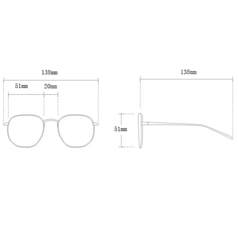Золотая круглая металлическая оправа мужские солнцезащитные очки Ретро стиль 2019