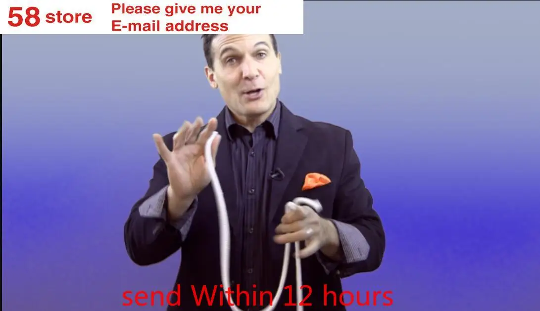 Режущая и восстановленная веревка Тони Кларк волшебные трюки (без