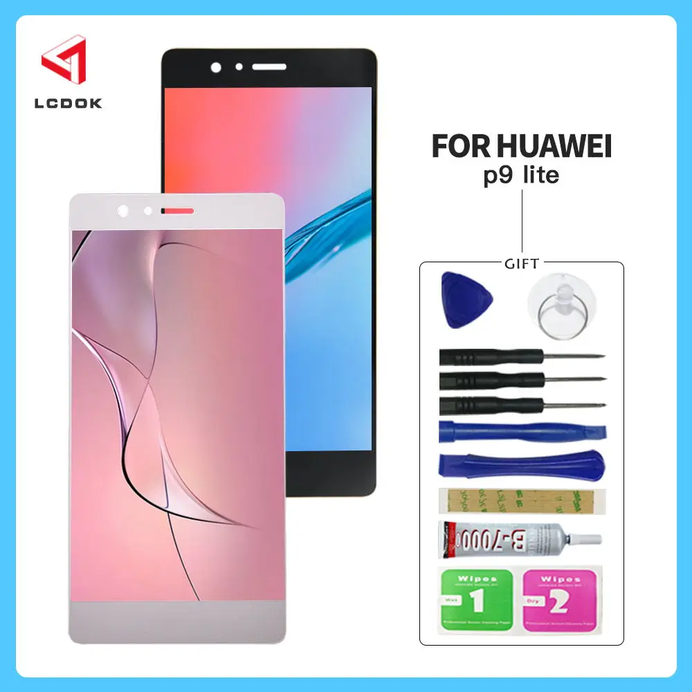 Высококачественный ЖК для Huawei P9 Lite vns l21 L22 L23 L31 L53 дисплей с сенсорным экраном