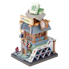 Художественная модель MU 3D металлическая головоломка художественный Тур Китай шахматы и карты номер Здание Модель Сделай Сам лазерная резка сборка Пазлы игрушки подарок для взрослых