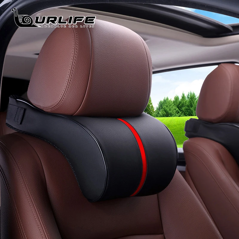 

Car Pillow Autos Interior Memory Cotton Headrest Ergonomic Seat Headrest Car Cars Head Neck Rest Pillow Cushion accessories