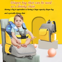 baby dining chair bag baby portable seat oxford water proof fabric infant travel foldable safety belt feeding high chair