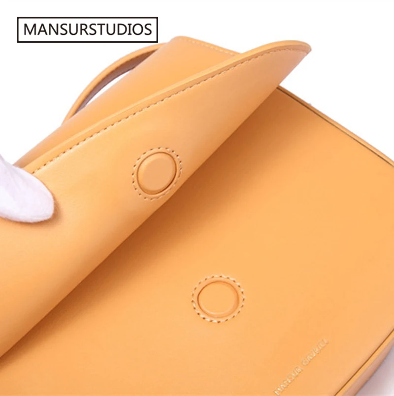 MANSURSTUDIOS женская сумка через плечо из спилка, женская кожаная сумка через плечо, кожаная сумка-седло Gavriel для девушек