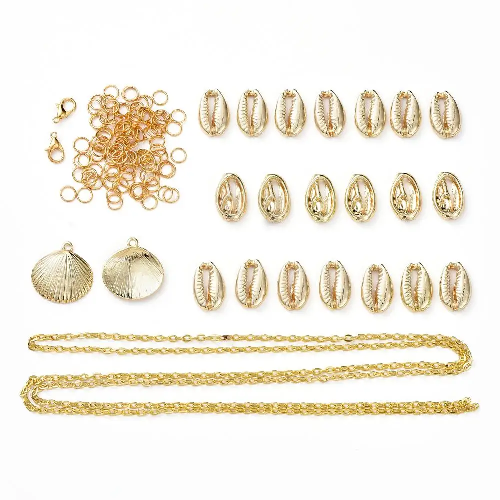 Набор для изготовления ювелирных изделий с бусинами в виде ракушек|Ювелирная