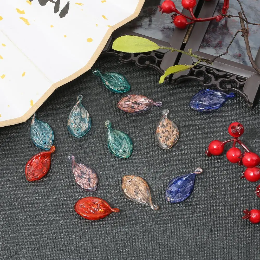 Винтажные висячие серьги в виде листьев модные летние геометрические кленового