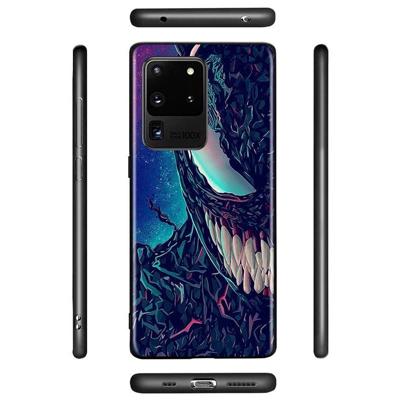 

Marvel Avengers Super Hero Venom For Samsung Galaxy A31 A51 A71 A91 A12 A32 A42 A52 A72 A02S A22 TPU Silicone Black Phone Case