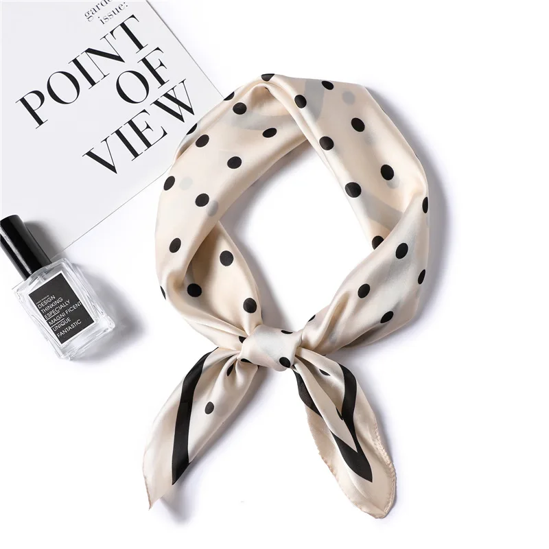 

Fashion Summer Silk Scarf Women Scarves for Hair Neck Cover Female Kerchief Bandana Hijab Bufanda de seda Foulard carre femmes