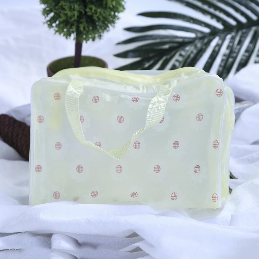 

Plastic Transparent Organizer Bags Cosmetic Bags Makeup Casual Travel Waterproof Toiletry Wash Bathing Storage Bags