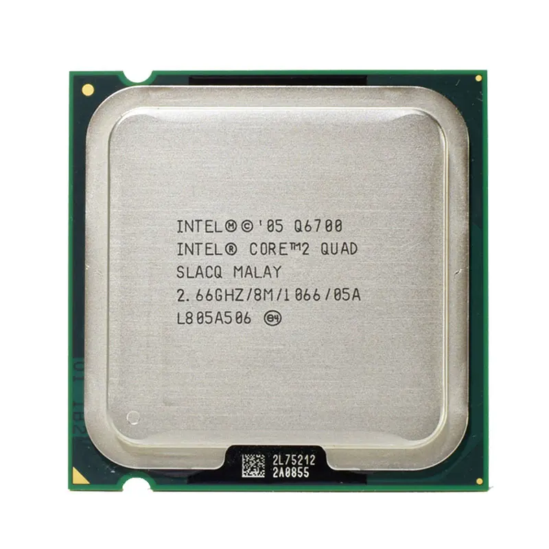 Процессор Intel Core Q6700 процессор 2 66G 8M 4 ядра потока LGA775|Компьютерные кабели и