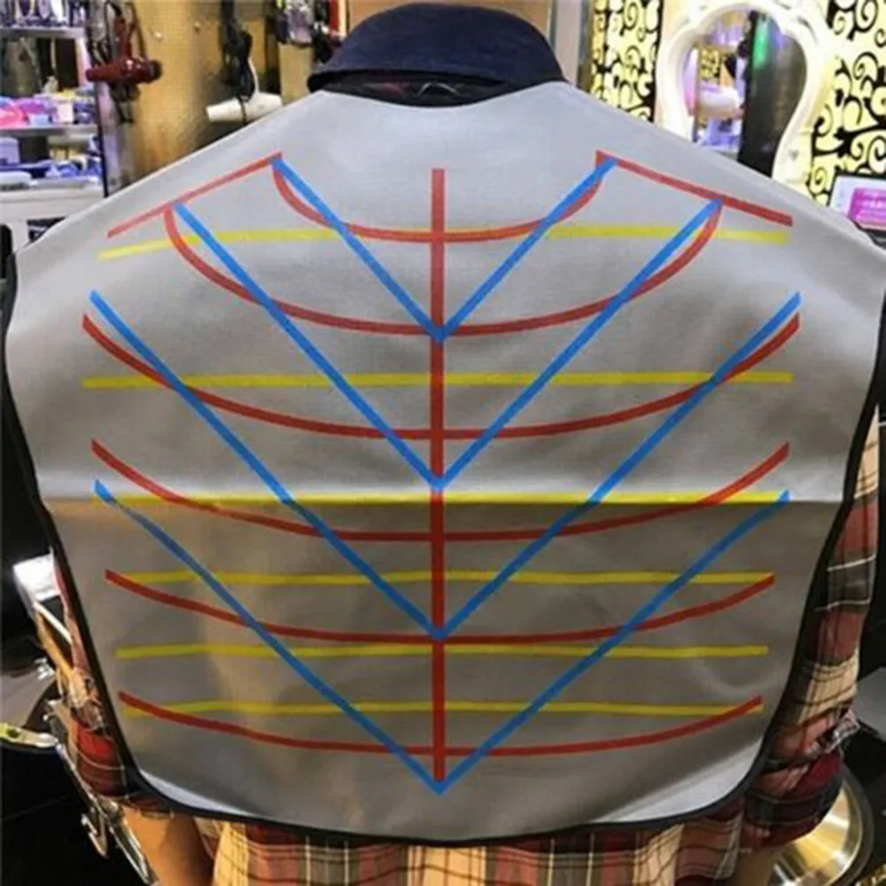 1 шт. профессиональная шаль для парикмахерских водонепроницаемая ПВХ краска