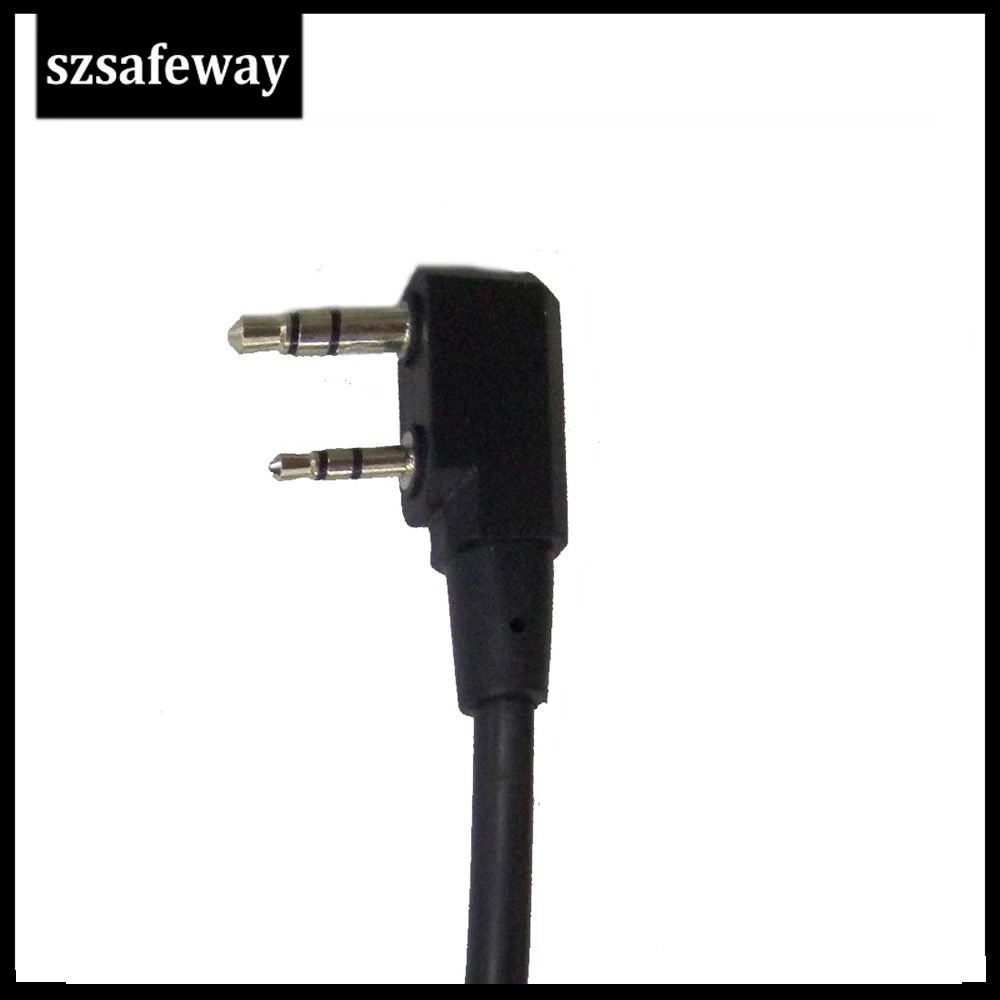 

U94 PTT Cable Plug For Kenwood Z Tactical Bowman Elite II Headset HD01 HD02 Radio Headset Earpiece PPT For Baofeng UV-5R BF-888
