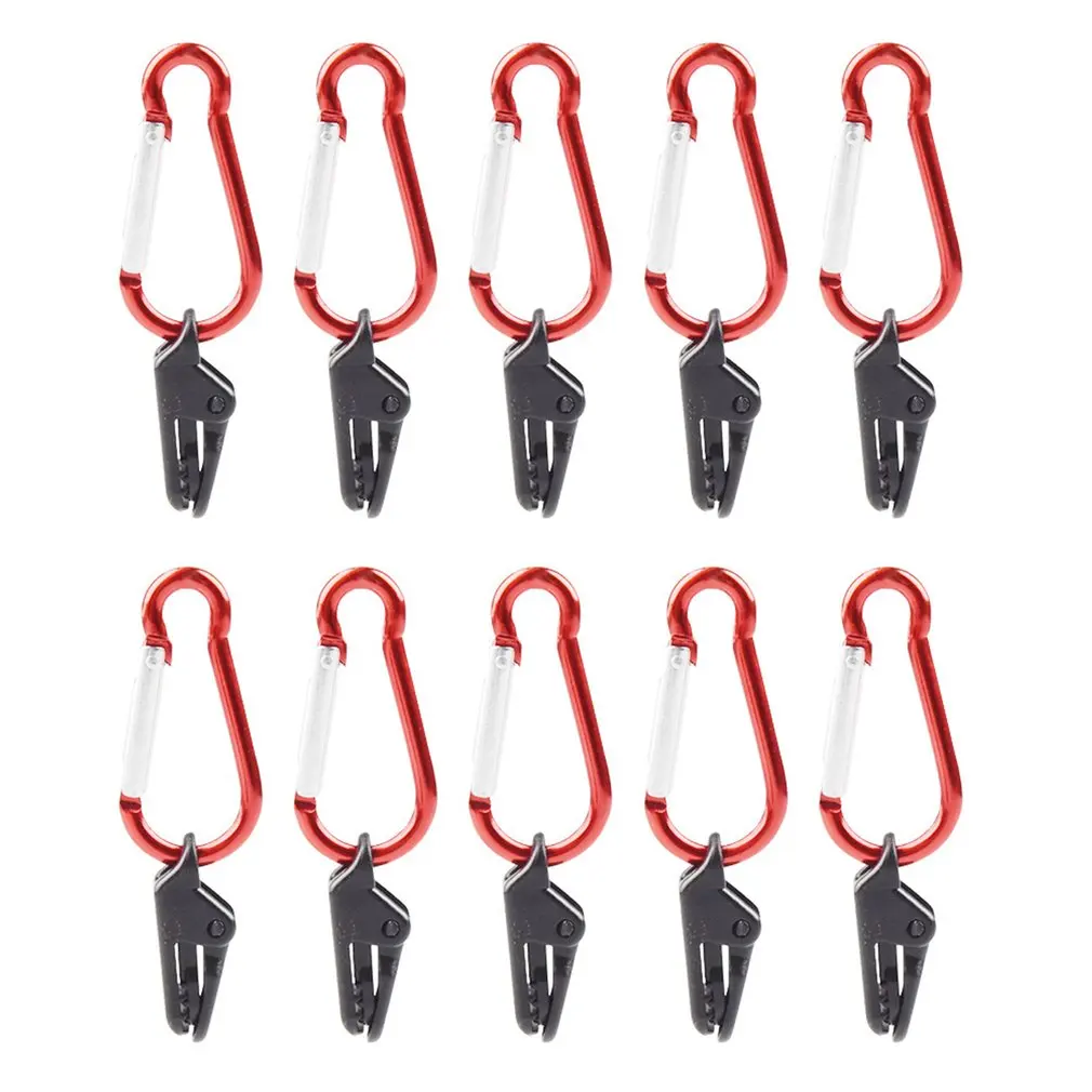 

Tarp Clips Heavy Duty Lock Grip Tarp Clamps Crocodile-shaped Tent Fasteners Clips Holder Pool Awning Cover Bungee Hook Clip