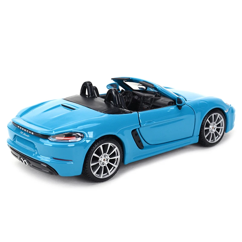 Bburago 1:24 Porsche 718 Boxster спортивный автомобиль статическая литая модель сплава Модель автомобиля