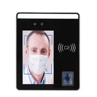 biometric face recognition terminal employee fingerprint time attendance dynamic face access control and card reader