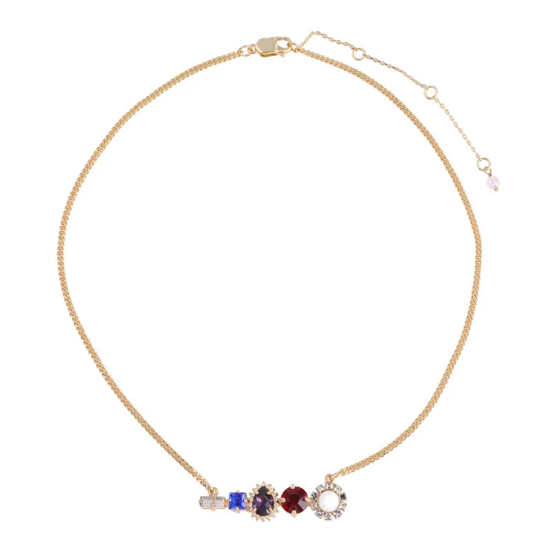 

European and American Simple and Versatile Elegant Clavicle Chain Necklace Female Fashion Personality Temperament Short Necklace