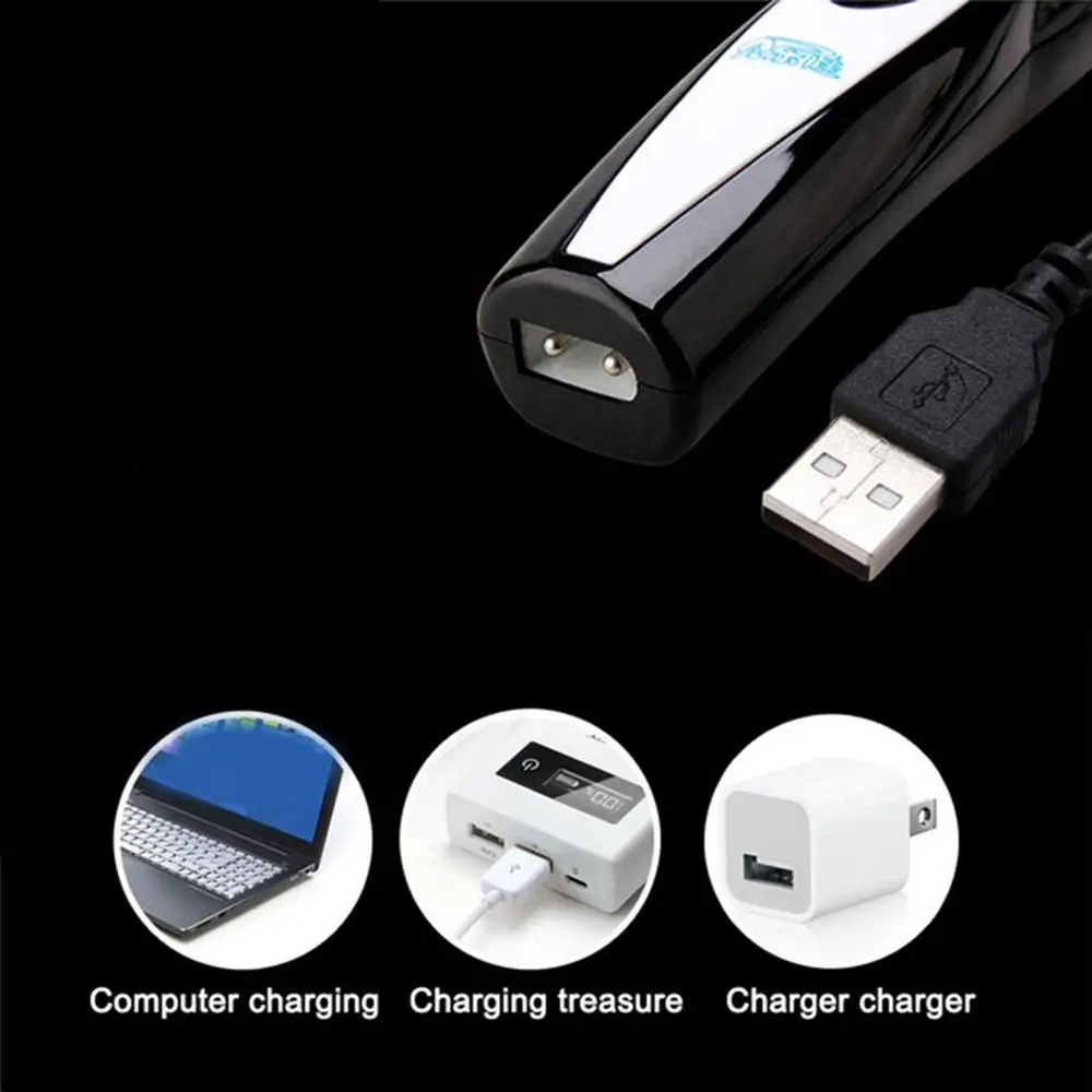 Машинка для стрижки собак профессиональный триммер питомцев с зарядкой от USB