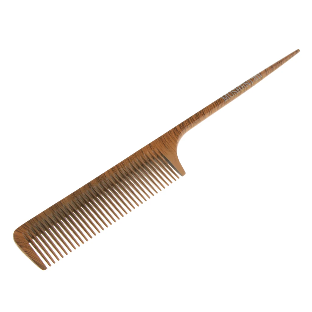 

Antistatic Wood Salon Barber Hairstyling Hairdressing Cutting Comb Hairbrush