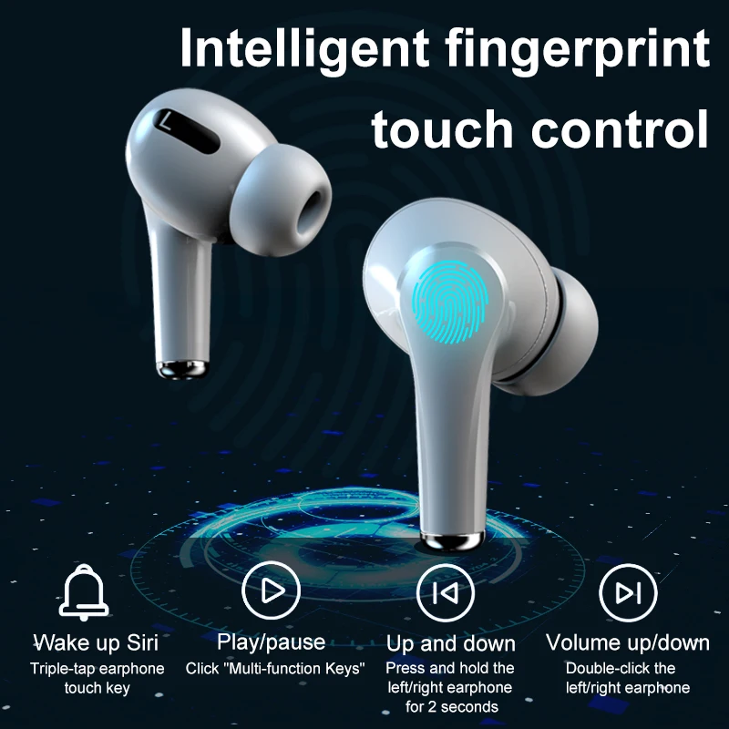 TWS Bluetooth 5 0 наушники с зарядным устройством беспроводные HIFI стерео спортивные