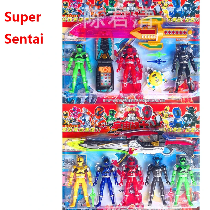 

Super Sentai Universe Guard Superhero Rangers Sword Model Boys Toy Cartoon Action Figures Toy Collection Kids Sword Toy Gift New