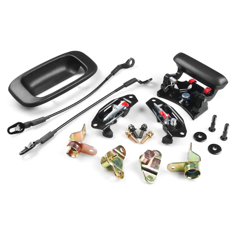 

AU04 -Tailgate Hinge Cable Striker Latch Handle Set Kit for Silverado Sierra 1999-2006