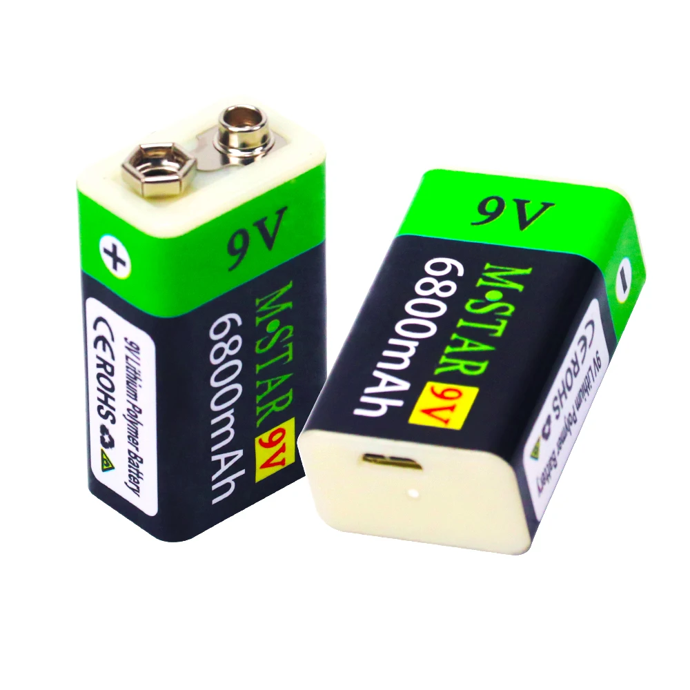 Литий-ионный аккумулятор для игрушек 9 В 6800 мА · ч | Электроника