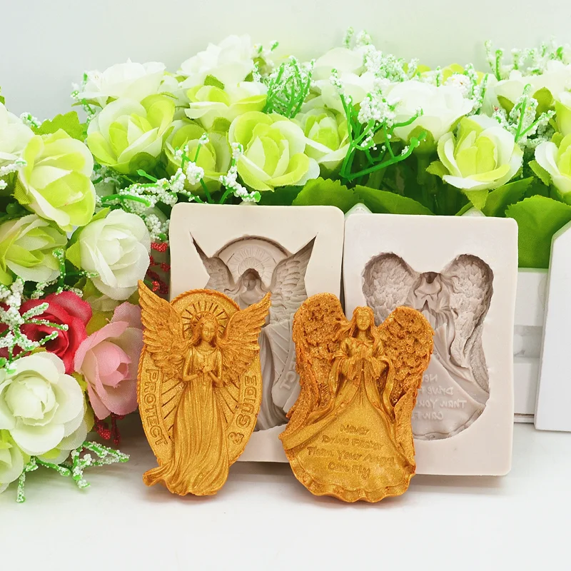 Форма силиконовая для выпечки сделай сам 2 ангела помадные формы торта