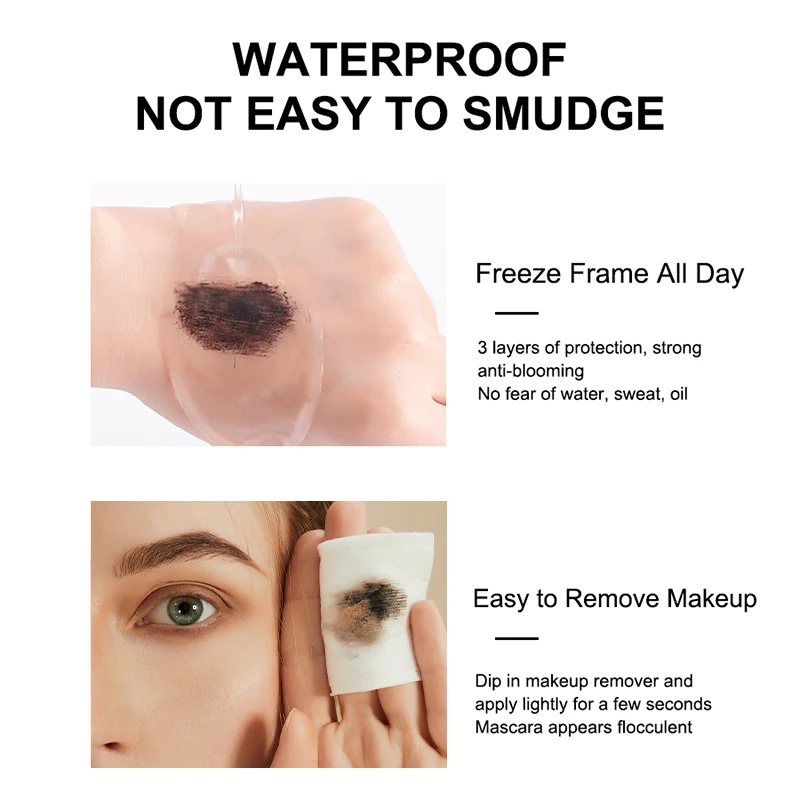 FLAMINGO 2 шт. тушь для ресниц водоСТОЙКАЯ Профессиональная Косметика макияжа глаз