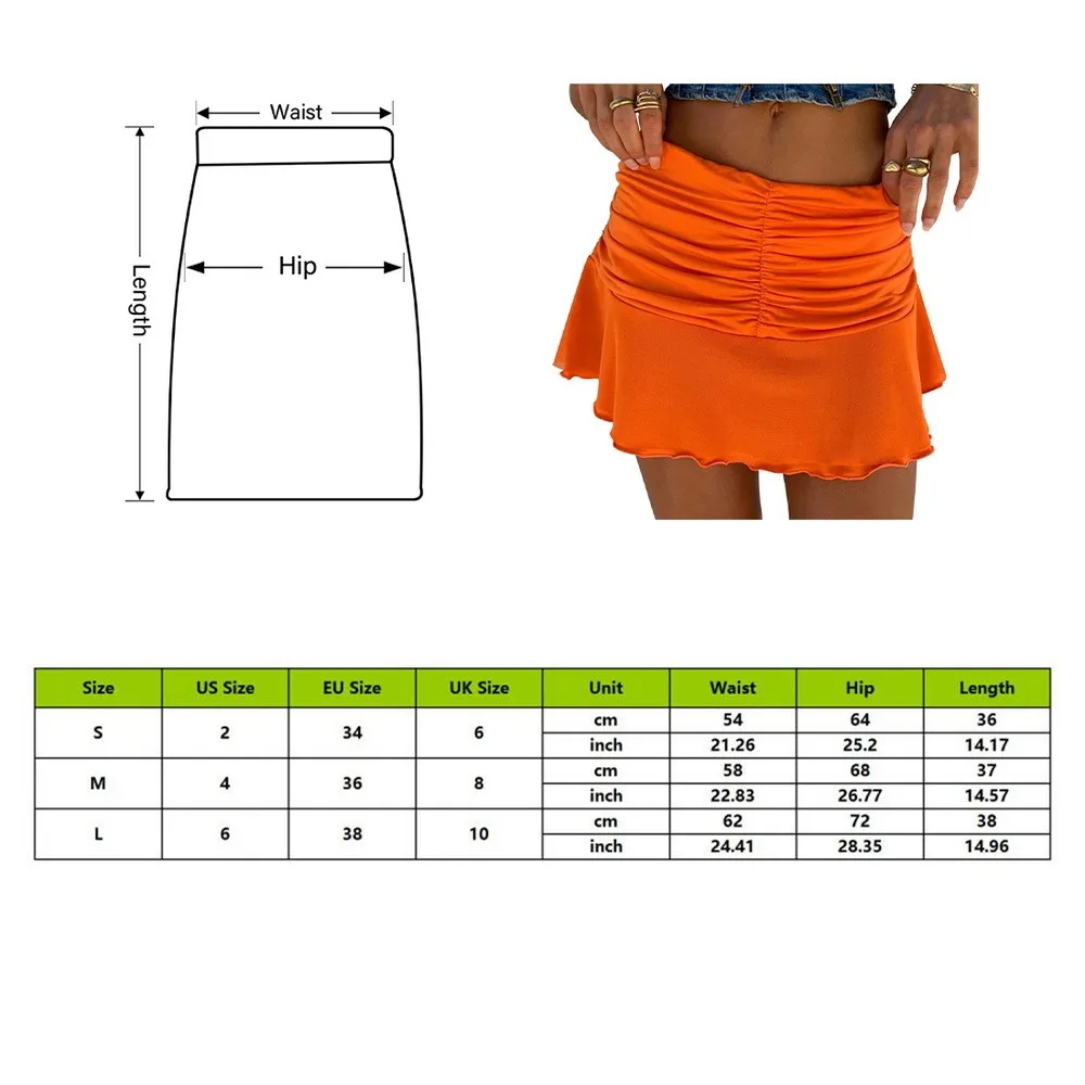 

90s - Y2K jupe Ruched
