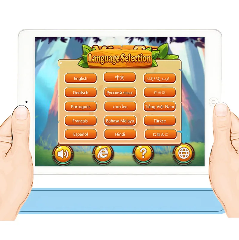 Для сканирования телефона Детская развивающая игрушка AR 4D яркая обучающая карта