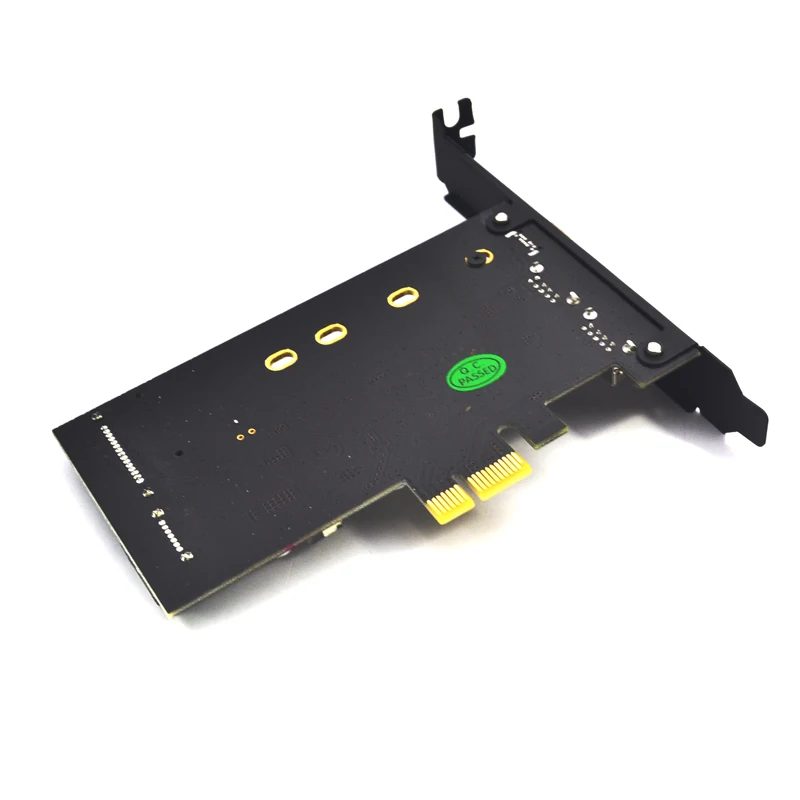 Фото 2x USB 3,0 & Тип-c M.2 адаптер PCI-e M2 SSD SATA B Ключ к PCIe 3,0 конвертер контроллера карты расширения для 2280 2260 2242 2230 NGFF №2