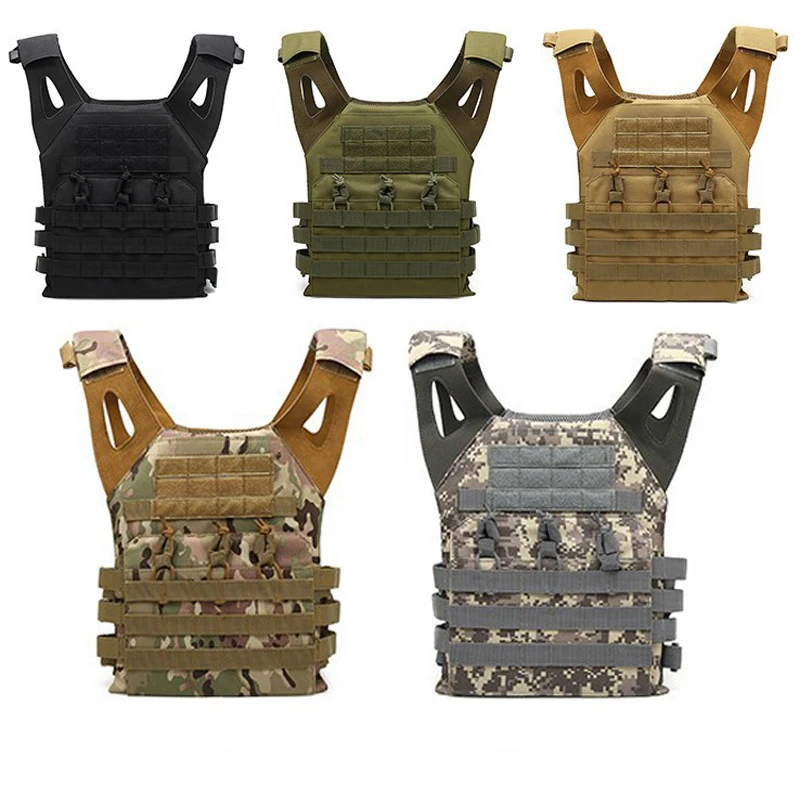 

Men Vests Army Combat Vest Tactical JPC Outdoor Military Paintball Protective Plate Carrier Waistcoat Airsoft Vest For Hunting