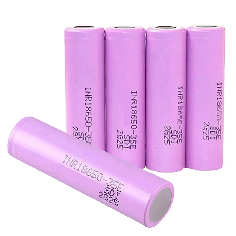 2021 New Origineel Voor Samsung 18650 3500Mah 20A Ontlading INR18650 35E 1-10PCS 3.7V Li-Ion Oplaadbare Battery | Электроника