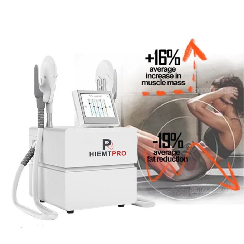 Новинка 2021 стимулятор мышц HIEMT Ems аппарат для похудения электромагнитный