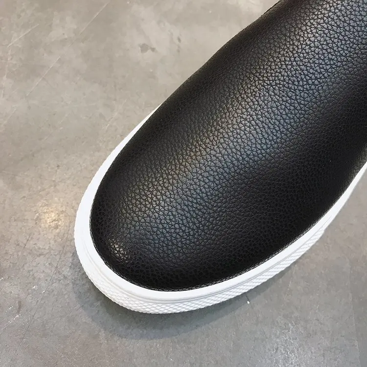 

Aleafalling New Arrival Pu Leather Women Flat Shoes Simple White Soft Anti-slip Bottom Women Sneaker Outdoor Zapatos Mujer Fl13